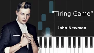 John Newman - "Tiring Game" ft. Charlie Wilson Piano Tutorial - Chords - How To Play - Cover