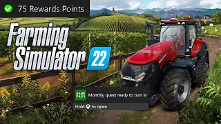 Farming Simulator 22 Monthly Xbox Game Pass Quest Guide - Get 1 Driving Distance