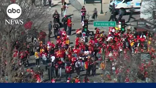Shooting erupts during Chiefs Super Bowl parade