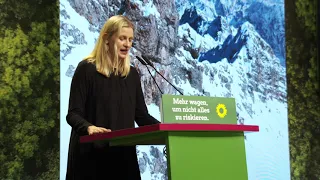 Madeleine Henfling auf dem 44. Bundesparteitag der Grünen in Bielefeld 2019 – Bewerbungsrede