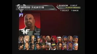 Def Jam Vendetta - All Characters and Stage