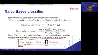ML Week 6 - Naive Bayes Classifier