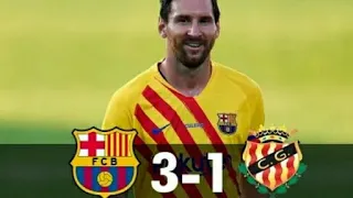 Barcalona VS Gimnastic 3_1 All Goals & Extended Highlights