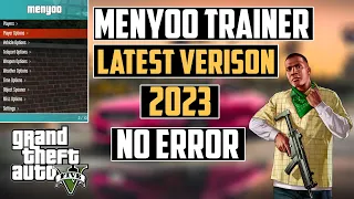 How to Install MENYOO TRAINER in GTA 5 | NEW VERSION 2023 | NO ERROR | IN HINDI