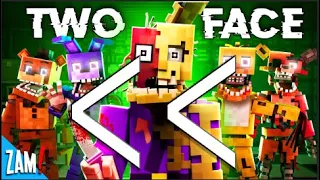 REVERSED TWO FACE - Minecraft FNAF Animation