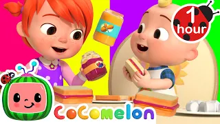 Peanut Butter Jelly Lunch Song with JJ | CoComelon Nursery Rhymes & Kids Songs