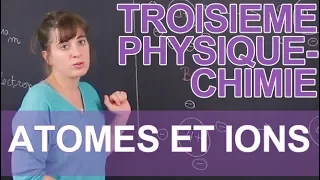 Atomes et ions - Physique-Chimie - 3e - Les Bons Profs