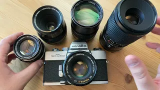 My Favorite Minolta MD (and MC) Lenses!