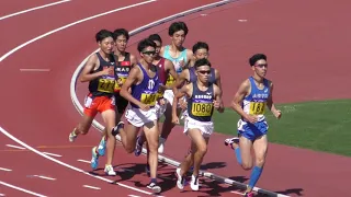 2019 日本インカレ陸上 男子 800m 決勝