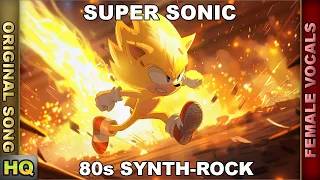 80s Synthwave Pop-Rock 🎵 Super Sonic 🎵 Sonic the Hedgehog Anthem