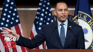 WATCH LIVE: House Democratic Leader Jeffries holds briefing after Mayorkas impeachment vote fails