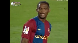 Barcelona - Valencia / Liga 2006-2007 (Ronaldinho, Messi, Eto'o, Xavi, Iniesta, Villa, Silva, Deco)