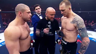 The White Hulk Russia vs Marcin Lazarz Poland  MMA fight HD Highlights