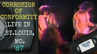 Corrosion Of Conformity Live in St. Louis MO September 28 1987 FULL CONCERT