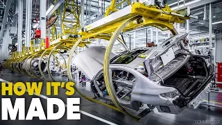 BMW 5 Series CAR FACTORY - HOW IT'S MADE - Cina Production Plant Assembly Line Manufacturing