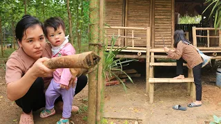 Timelapse - Woman suspected of kidnapping, making wardrobes, tables and chairs from bamboo