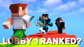 #1 Bedwars Player Tries Lobby 1 Ranked Bedwars