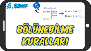 Bölünebilme Kuralları / Sorularla Konu Anlatımı 📘 6.Sınıf Matematik #2023