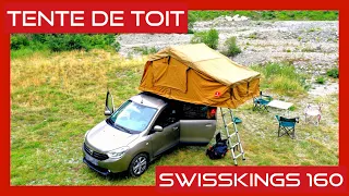 Présentation de notre tente de toit, la SWISSKINGS 160       / 001