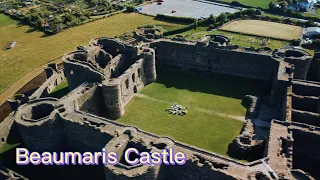 Beaumaris Castle | Anglesey. North Wales | 4K Drone