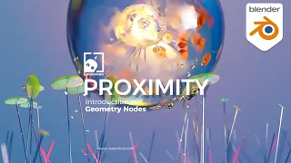 09-Geometry Proximity-Geometry Nodes( Fields) For Beginners / Blender 3.0