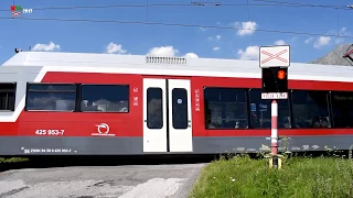 Železničné priecestie Tatranská Polianka (SK) - 1.8.2017 / Železniční přejezd / Railroad crossing