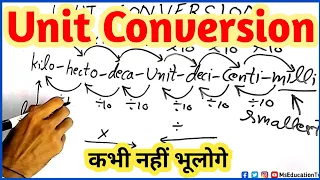 unit conversion | conversion of units | how to convert units | conversion | unit conversion hindi