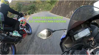 R15V3 VS R15V2 CRAZY BATTLE | SINDHULI B.P. HIGHWAY | RAW FOOTAGE |  HIGH SPEED CHASE | RUSH RIDE |