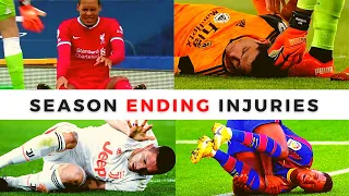 Season Ending Injuries in Football 2020 / 2021