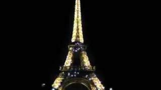 The Eiffel Tower, Paris - Midnight Lights