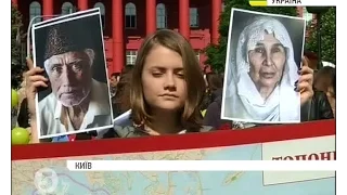 Студенти КНУ ім. Т.Шевченка вшанували пам'ять жертв депортації кримських татар