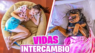 INTERCAMBIO VIDA CON MI PERRO POR 1 DIA 😱 CAMBIO DE VIDAS por 24 HORAS 🔥 Sandra Cires Art