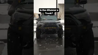 Is the 4Runner a Truck or an SUV?