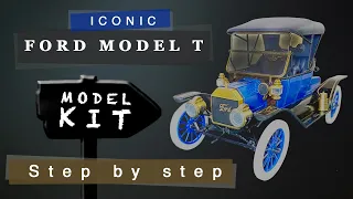 Building Iconic Ford Model T | Revell Model kit step by step
