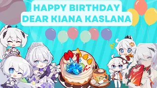 Honkai Impact - HAPPY BIRTHDAY DEAR KIANA KASLANA | CG Birthday Message Animation (JP Dub)