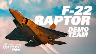 F-22 Raptor Demo Team Returning to AirVenture