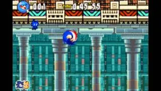 Sonic Advance 3 - Chaos Angel 1: 1'10"15 (Sonic + Cream) (Speed Run)