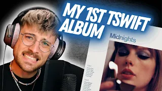 Taylor Swift - Midnights ALBUM REACTION | My 1st time downloading a Taylor Swift album