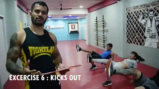 Day 5  Workout from home  - Bidang MMA & Fitness Gym