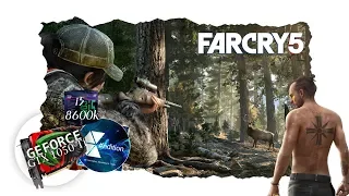 Far Cry 5 | 4K/2K/1080p/900p | i5 8600k | GTX 1050 Ti 4 GB | FPS graph