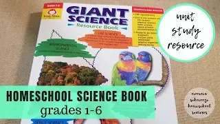 Evan-Moor Giant Science Resource || UNIT STUDY RESOURCE BOOK || GRADES 1-6