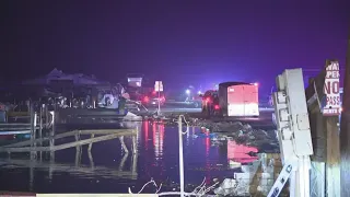 Ohio storm damage: Video from Indian Lake