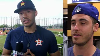 Carlos Correa DEFENDS Jose Altuve + CALLS OUT Cody Bellinger! 2020 MLB Season