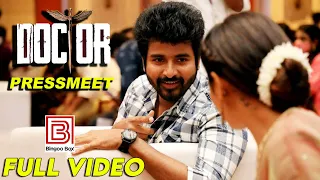 Full Event 💉 DOCTOR PressMeet | Sivakarthikeyan | Nelson Dilipkumar | Anirudh Vinay | Priyanka Mohan