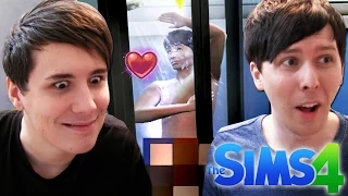 DIL GETS STEAMY - Dan and Phil Play: Sims 4 #6