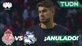 ¡ANULADO! Se ahoga grito del Diablo | Toluca 0-1 Puebla | AP2023-J15 | Liga Mx | TUDN