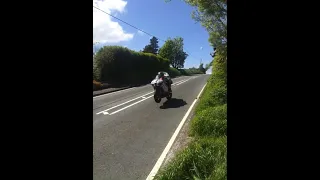 End of cronk y voddy straight Isle of Man TT Michael Dunlop #tt #isleofmantt