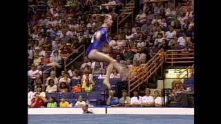 Kristen Maloney - Floor Exercise - 2000 US Championships - Day 1