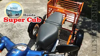 Honda Super Cub Trike Kit / Side Wheel Attachment Kit / Mobility Motorbike