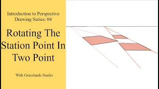 How to Rotate the Station Point in Two Point Perspective